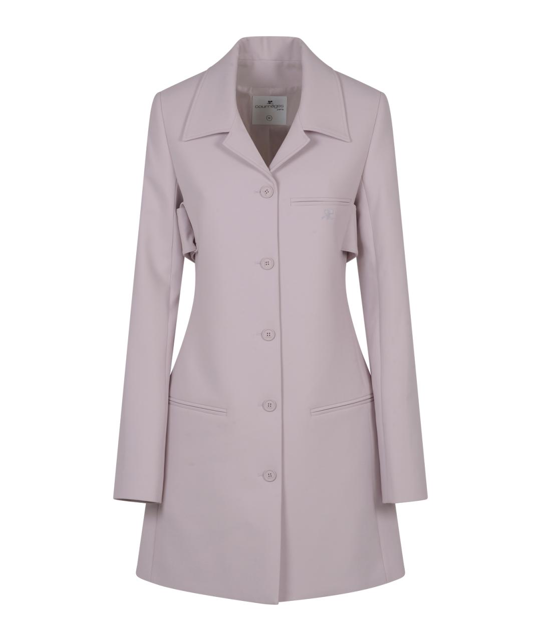 COURREGES Розовое пальто, фото 1