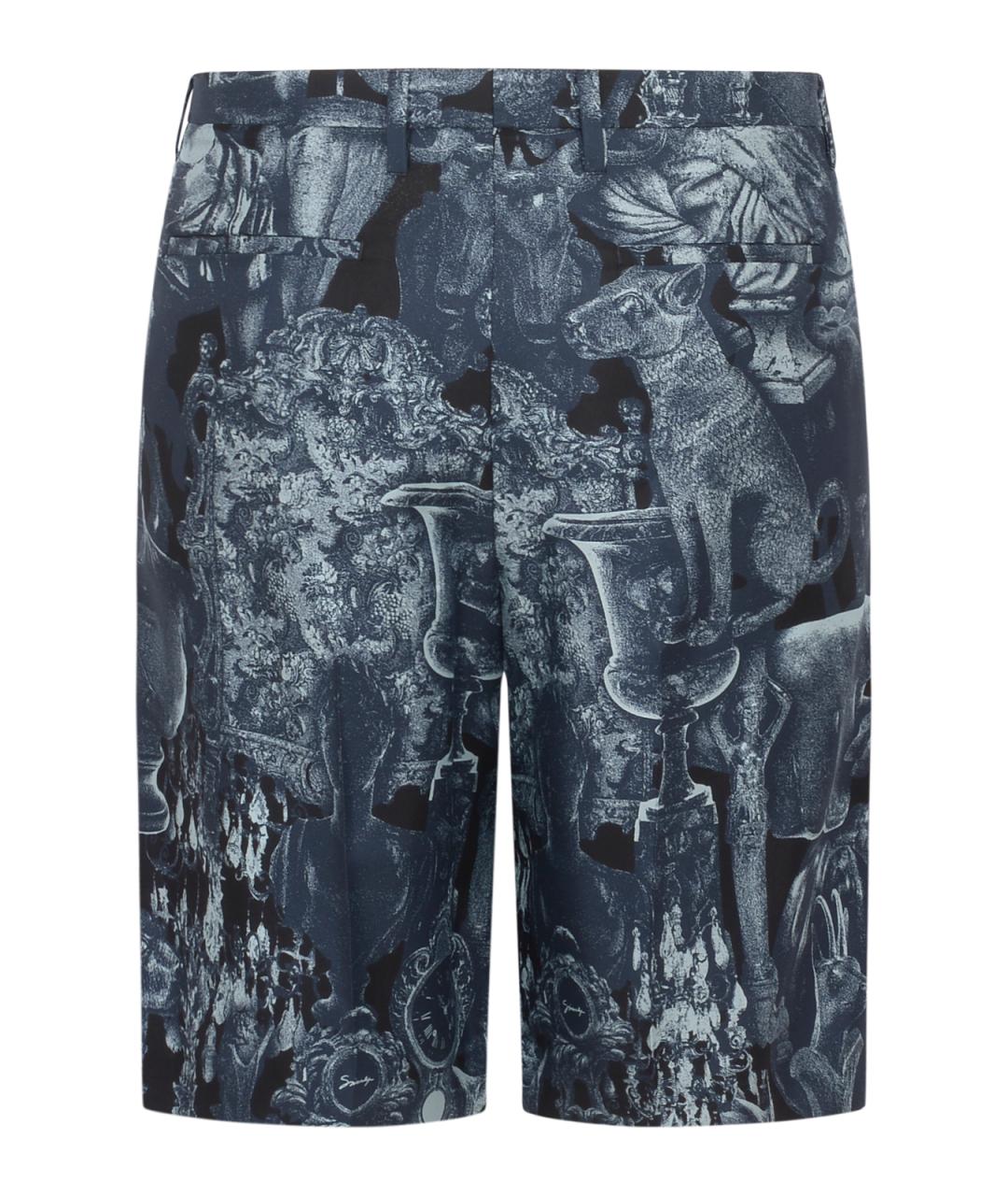 GIVENCHY Черные шелковые шорты, фото 4