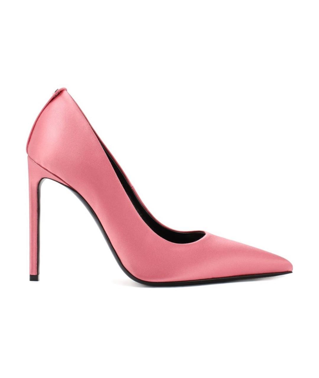 TOM FORD Коралловые текстильные туфли, фото 9