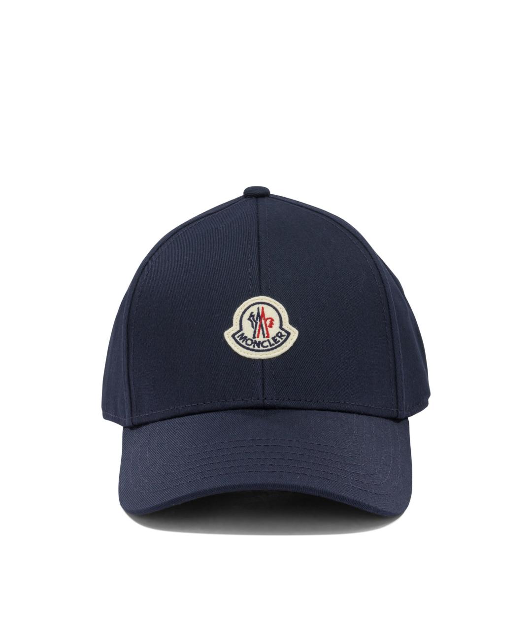 MONCLER Синяя хлопковая кепка/бейсболка, фото 1
