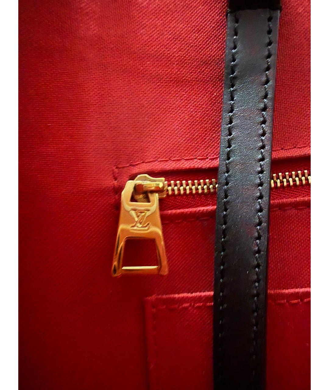 LOUIS VUITTON Коричневая сумка тоут, фото 5