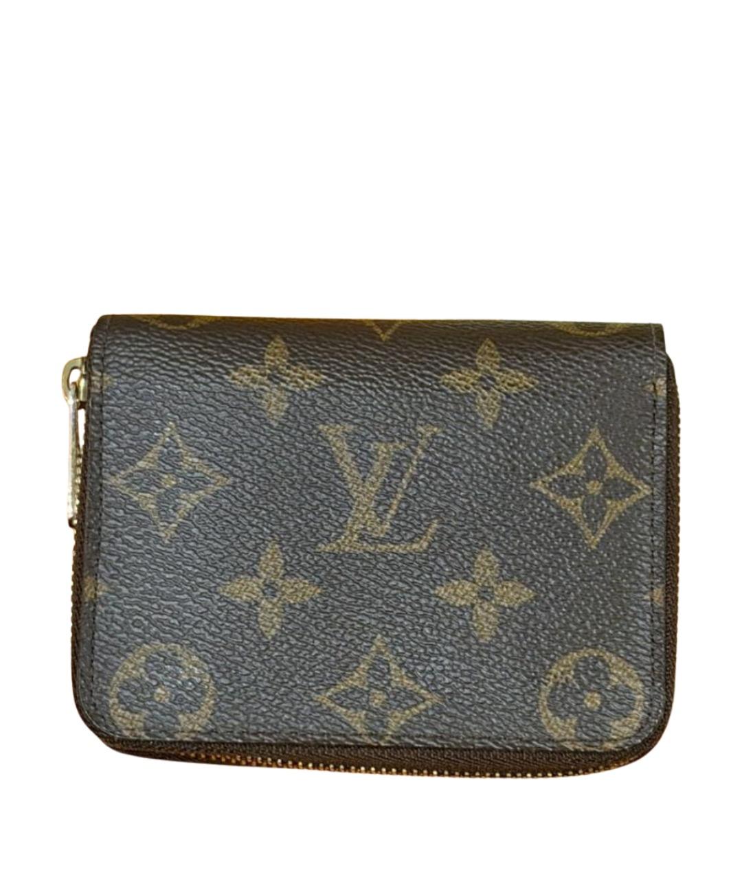 LOUIS VUITTON Коричневый кошелек, фото 1