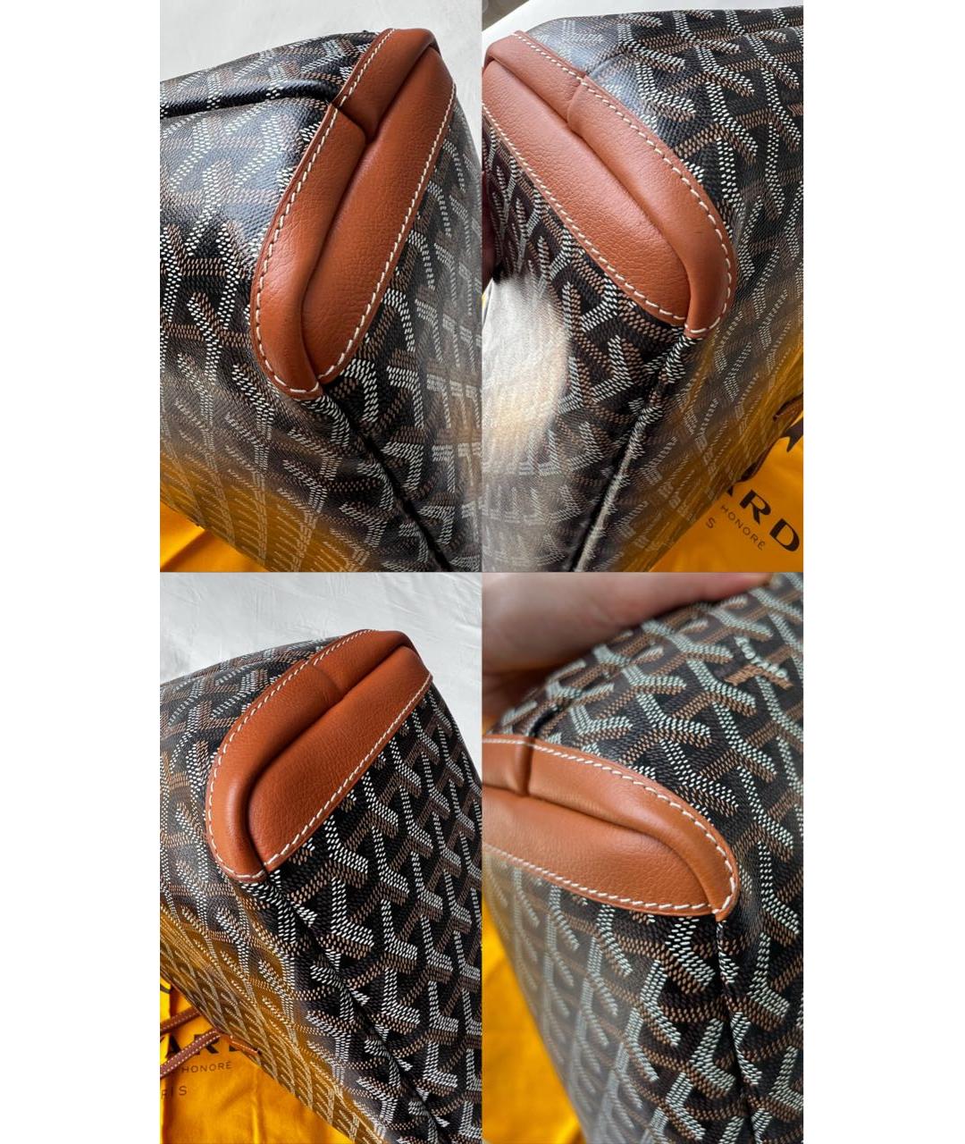 GOYARD Черная сумка тоут, фото 4