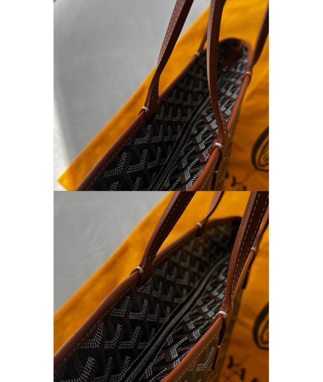 GOYARD Черная сумка тоут, фото 3