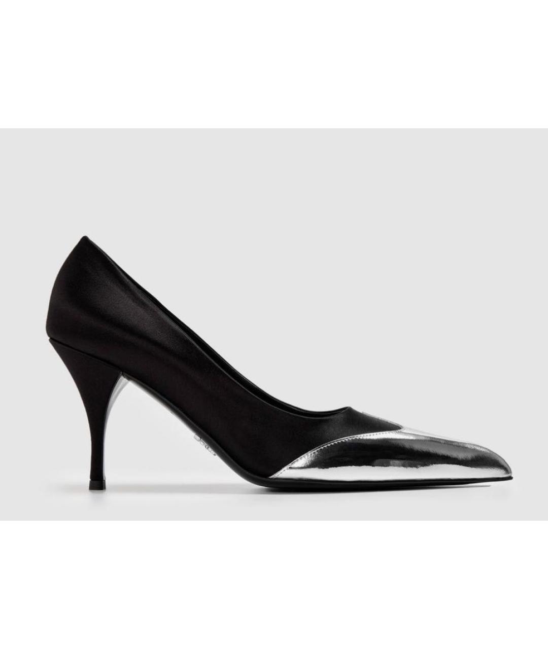 PRADA Черные кожаные туфли, фото 9