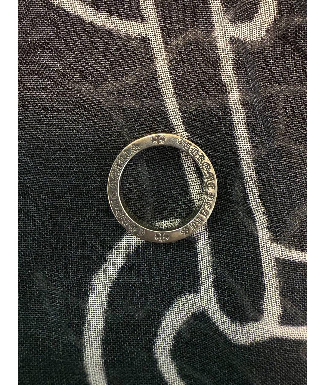 CHROME HEARTS Хаки серебряное кольцо, фото 2