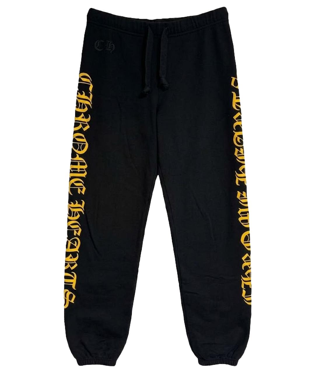 CHROME HEARTS Черные хлопковые спортивные брюки и шорты, фото 1