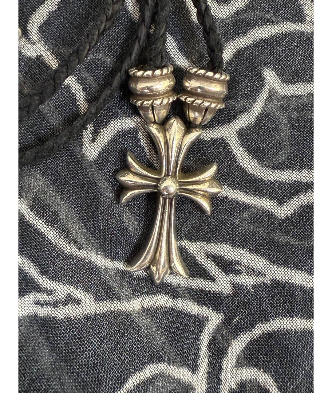 CHROME HEARTS Хаки серебряная цепочка/подвеска, фото 2
