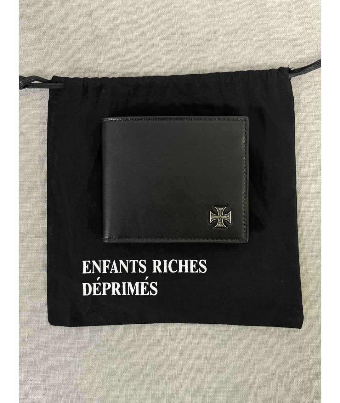Enfants Riches Déprimés Черный кожаный кошелек, фото 5
