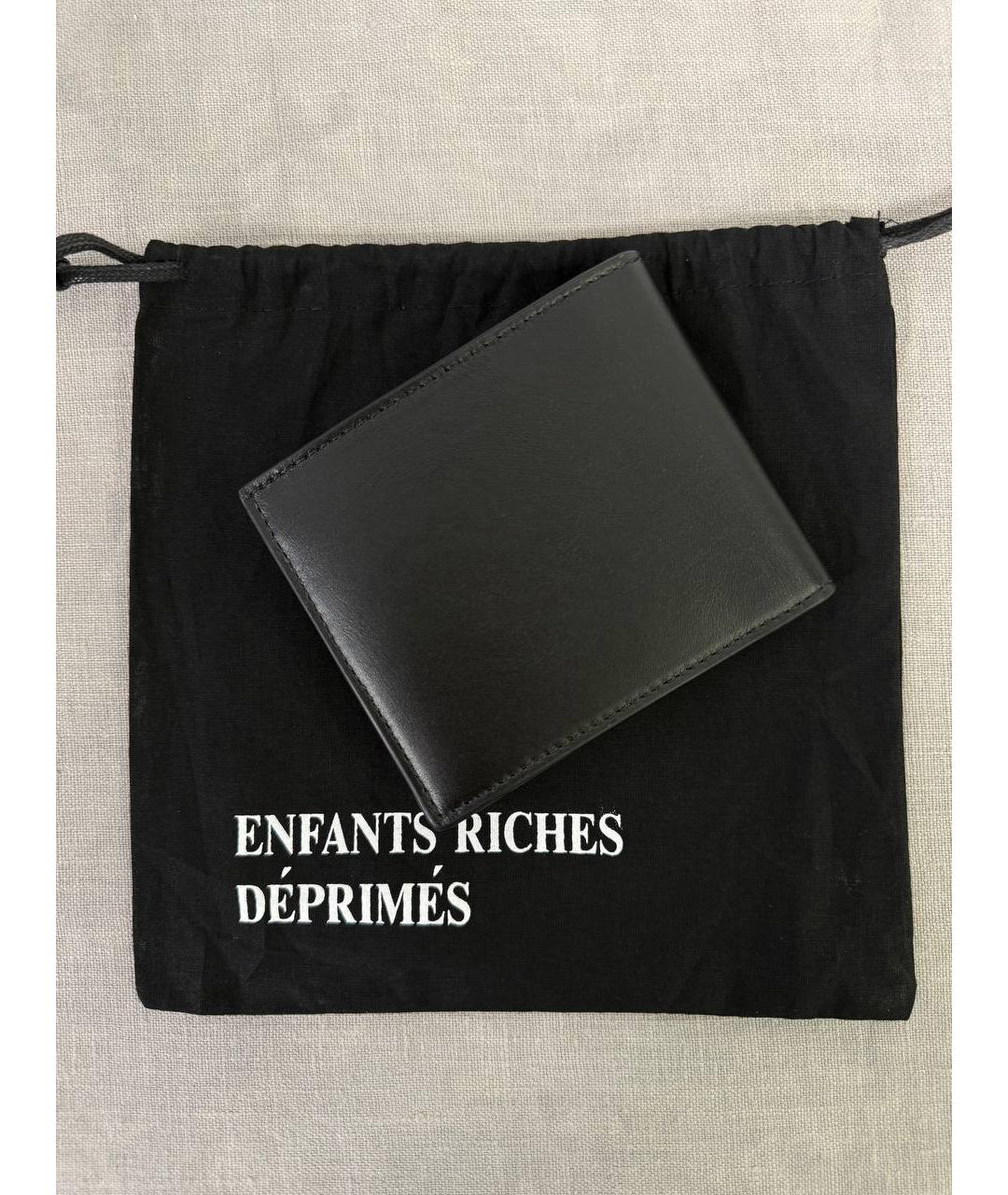 Enfants Riches Déprimés Черный кожаный кошелек, фото 2