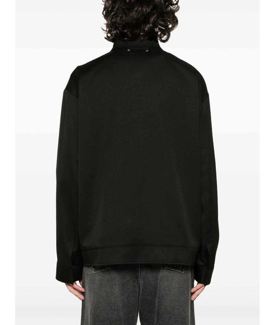 GOLDEN GOOSE Черная шерстяная куртка, фото 4
