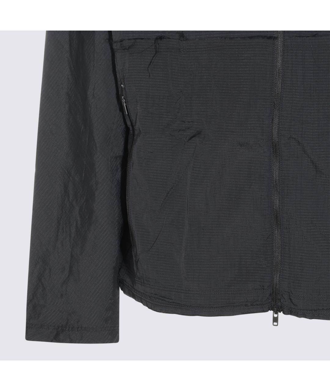 Y-3 Черная полиамидовая куртка, фото 4