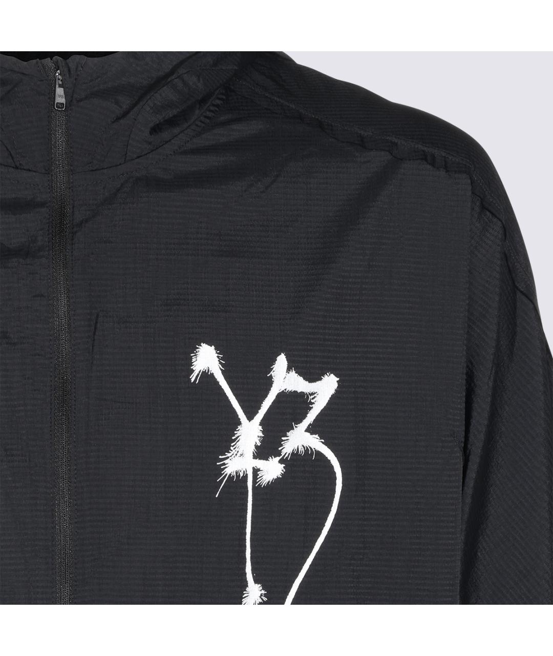 Y-3 Черная полиамидовая куртка, фото 3