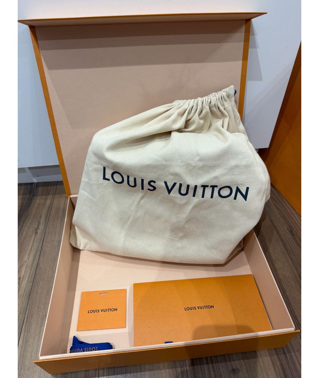 LOUIS VUITTON Антрацитовая сумка на плечо, фото 8