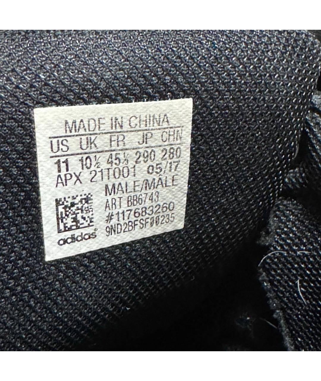 ADIDAS X RAF SIMONS Белые кожаные низкие кроссовки / кеды, фото 6
