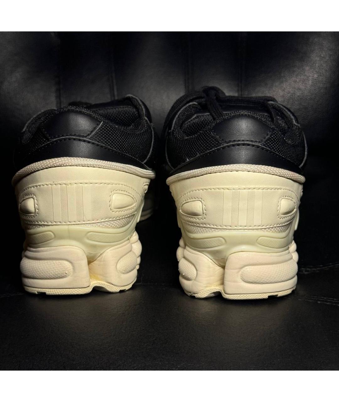 ADIDAS X RAF SIMONS Белые текстильные низкие кроссовки / кеды, фото 2