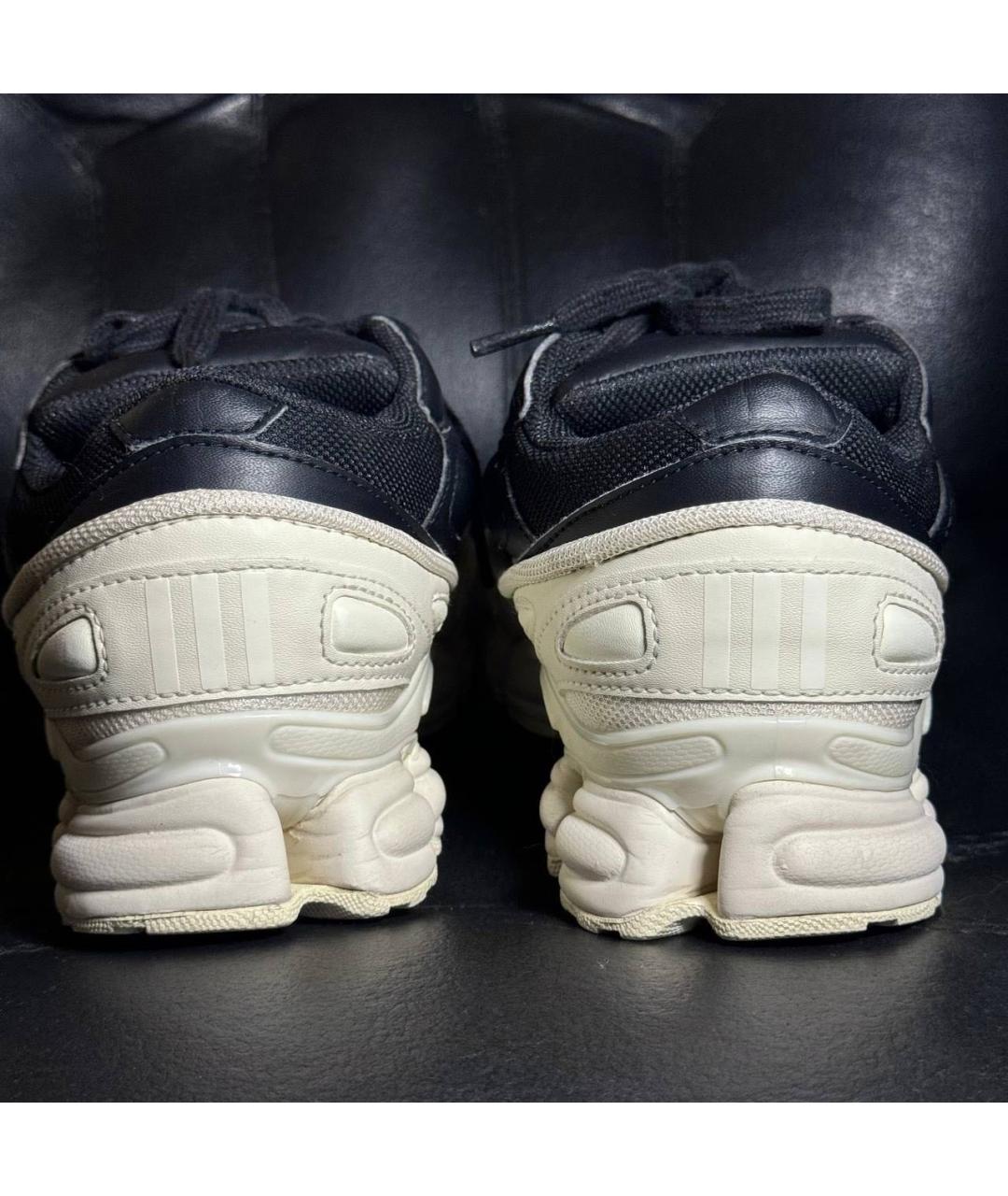 ADIDAS X RAF SIMONS Белые текстильные низкие кроссовки / кеды, фото 2