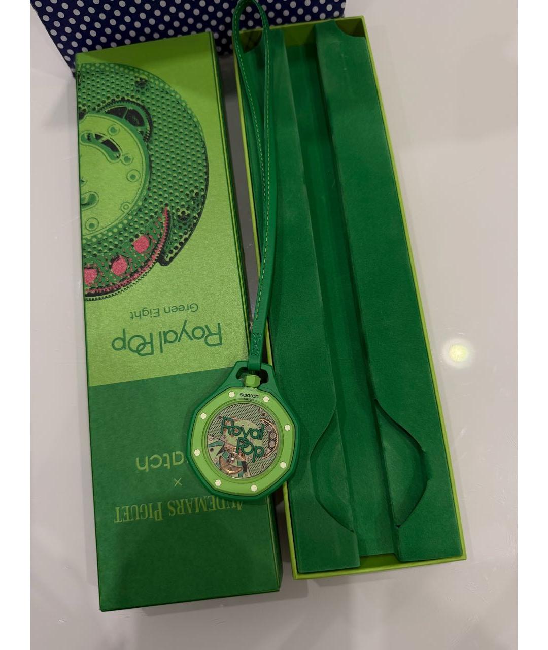 Swatch Зеленые часы, фото 3