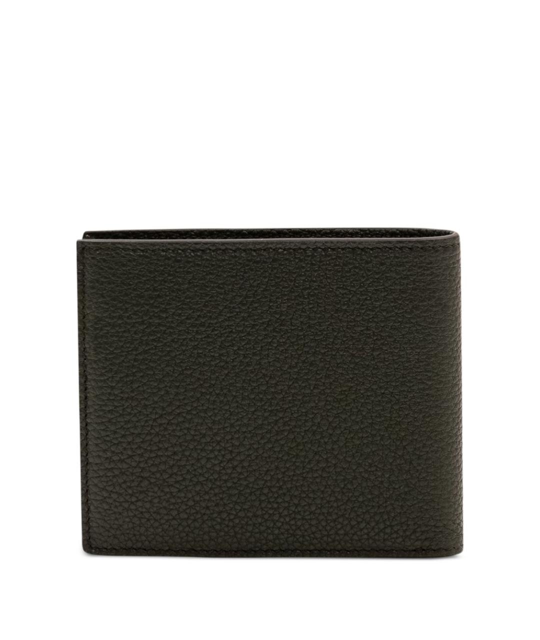 TOM FORD Черный кожаный кошелек, фото 2
