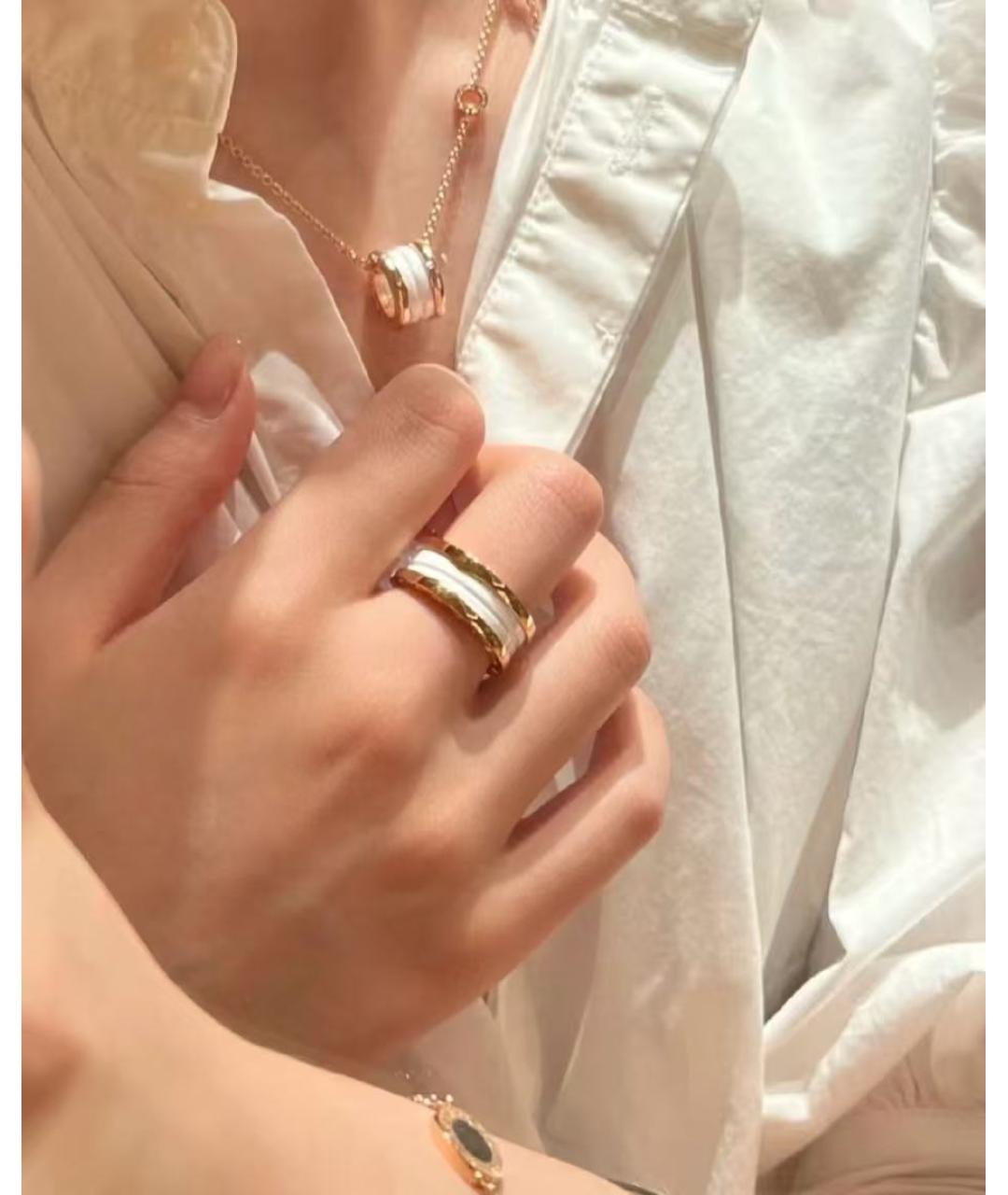 BVLGARI Золотое кольцо из розового золота, фото 4