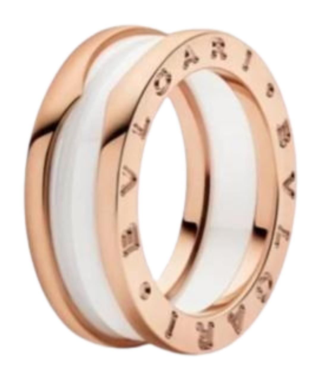 BVLGARI Золотое кольцо из розового золота, фото 1