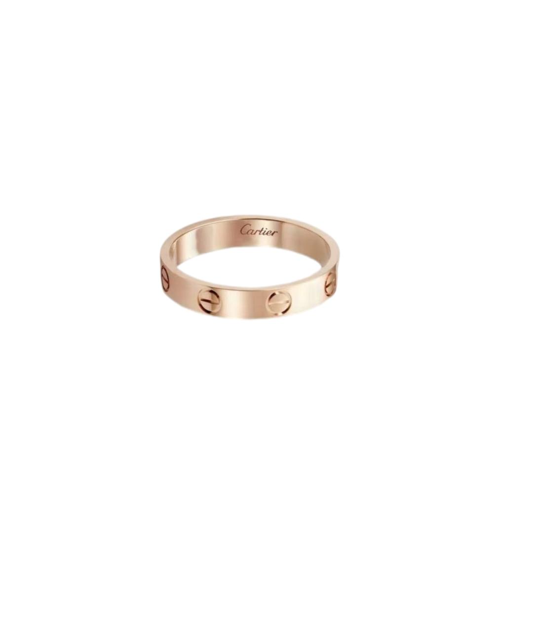 CARTIER Золотое кольцо из розового золота, фото 5