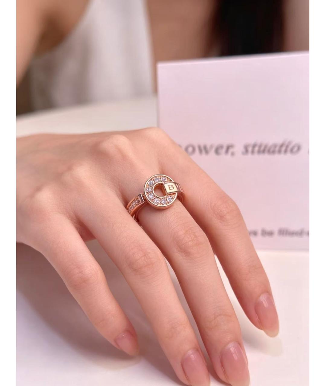 BVLGARI Золотое кольцо из розового золота, фото 5