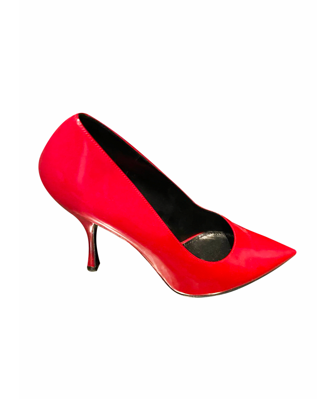 DOLCE&GABBANA Красные туфли из лакированной кожи, фото 1