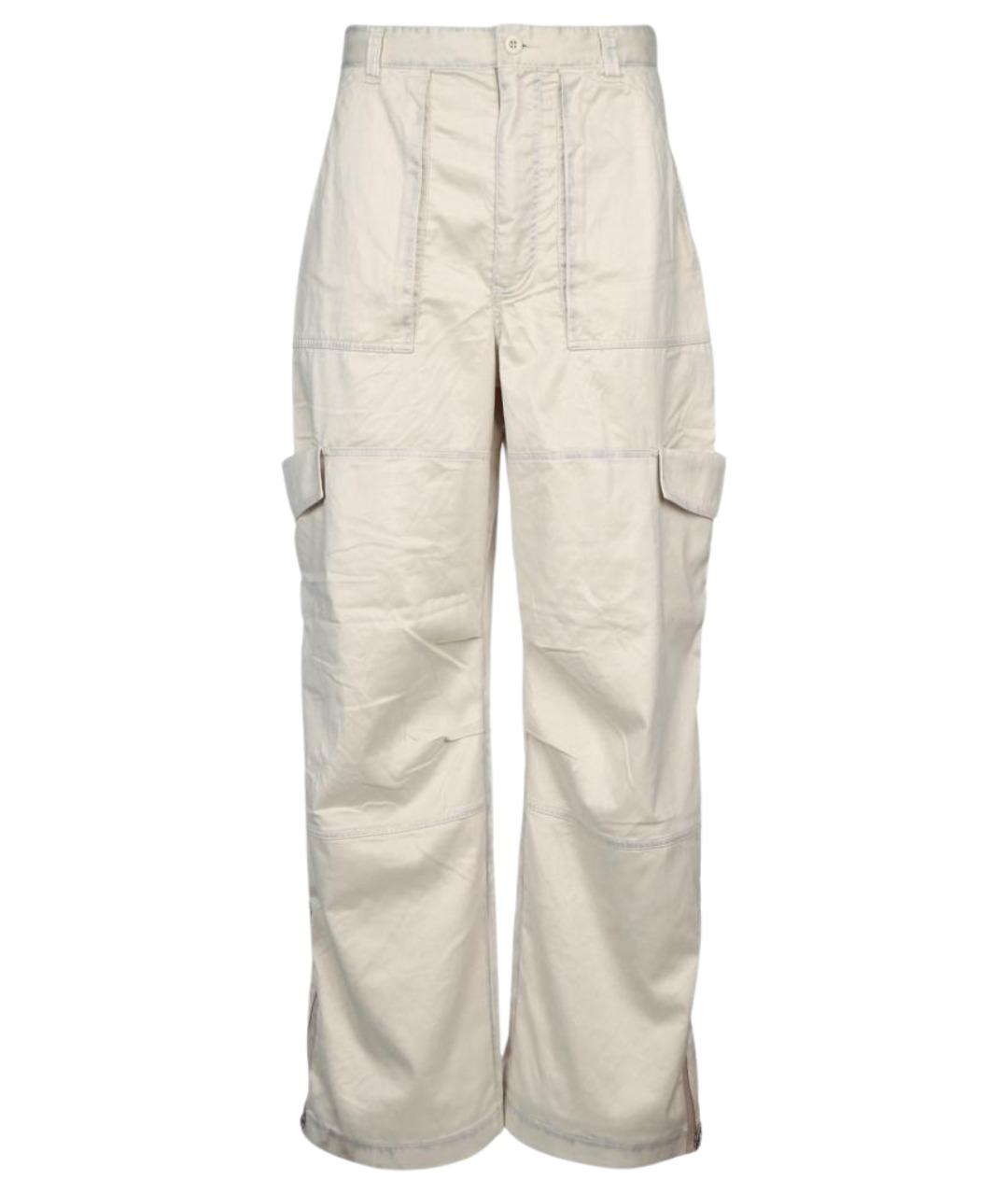 ACNE STUDIOS Бежевые повседневные брюки, фото 1