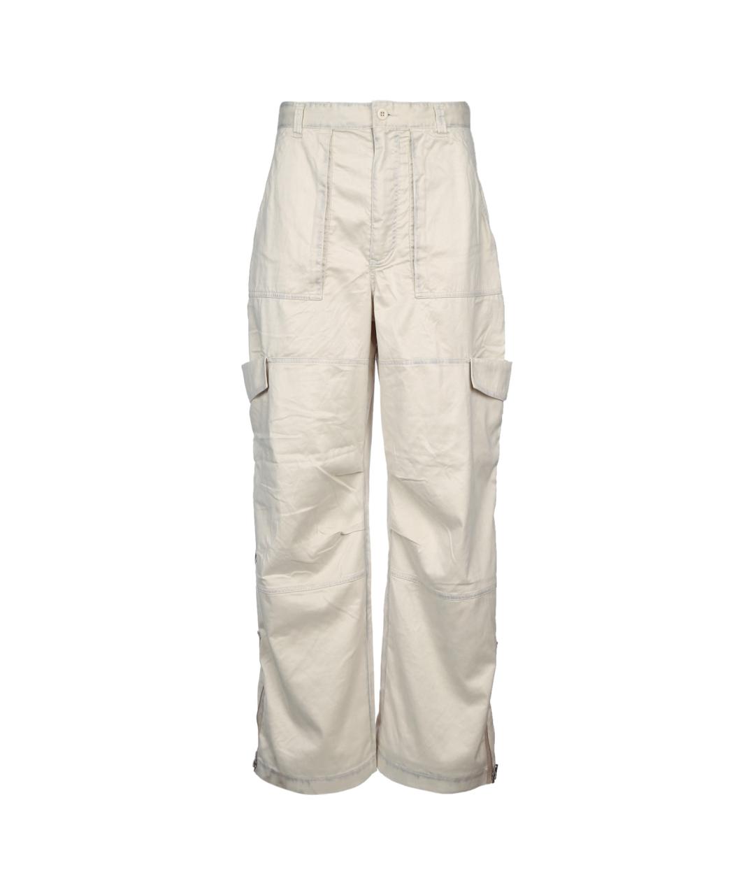 ACNE STUDIOS Бежевые повседневные брюки, фото 3