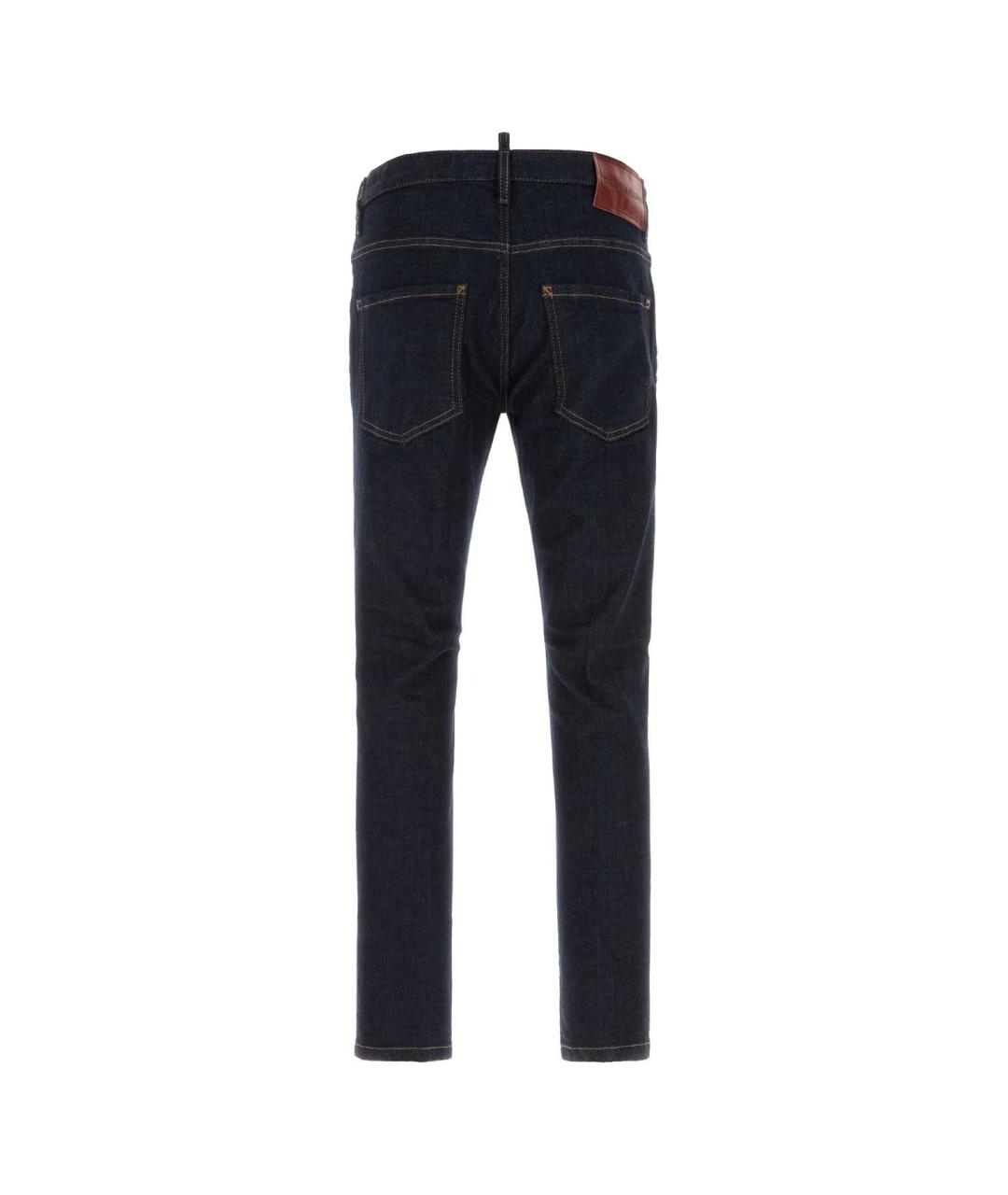DSQUARED2 Синие хлопковые джинсы скинни, фото 2