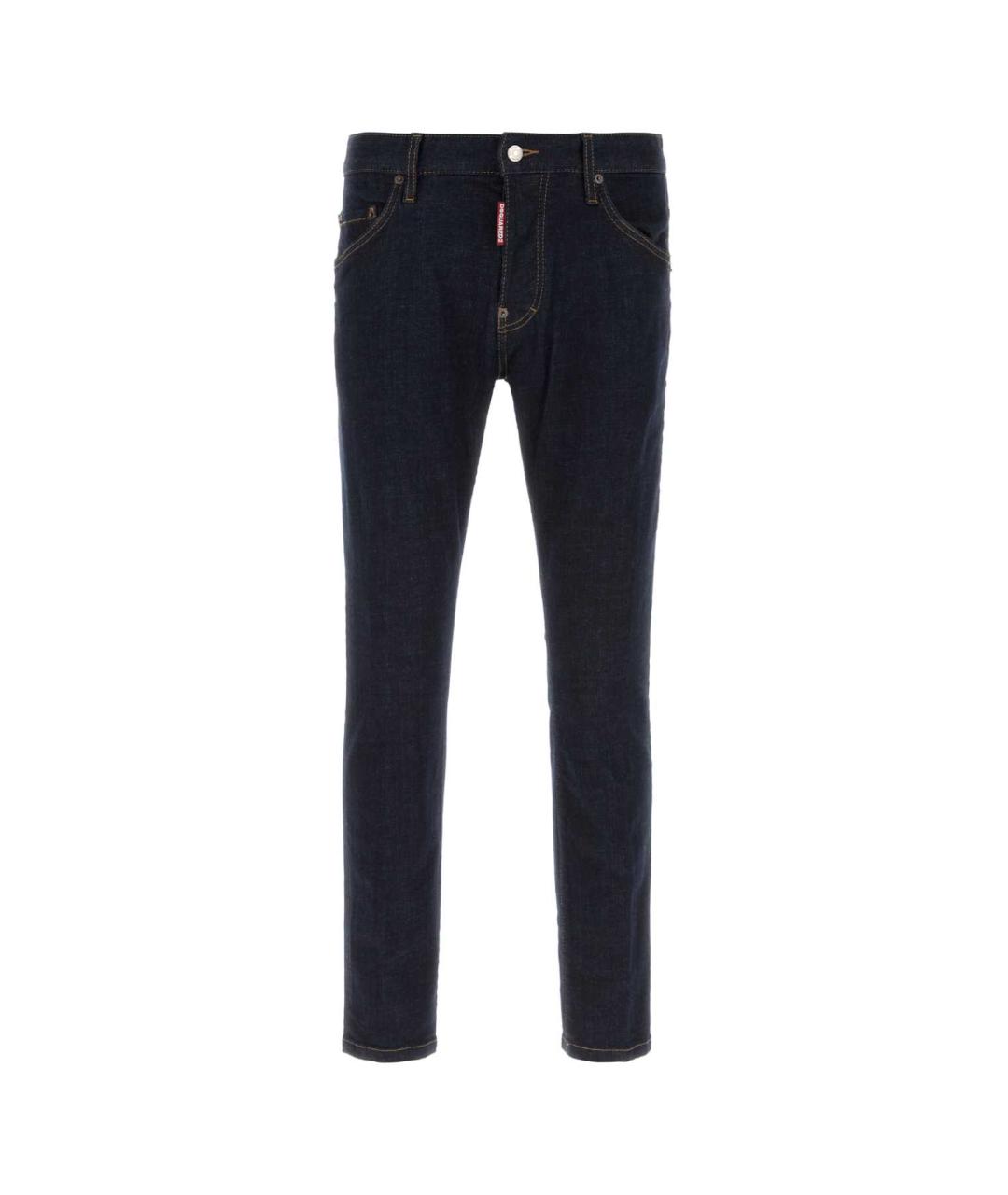 DSQUARED2 Синие хлопковые джинсы скинни, фото 1