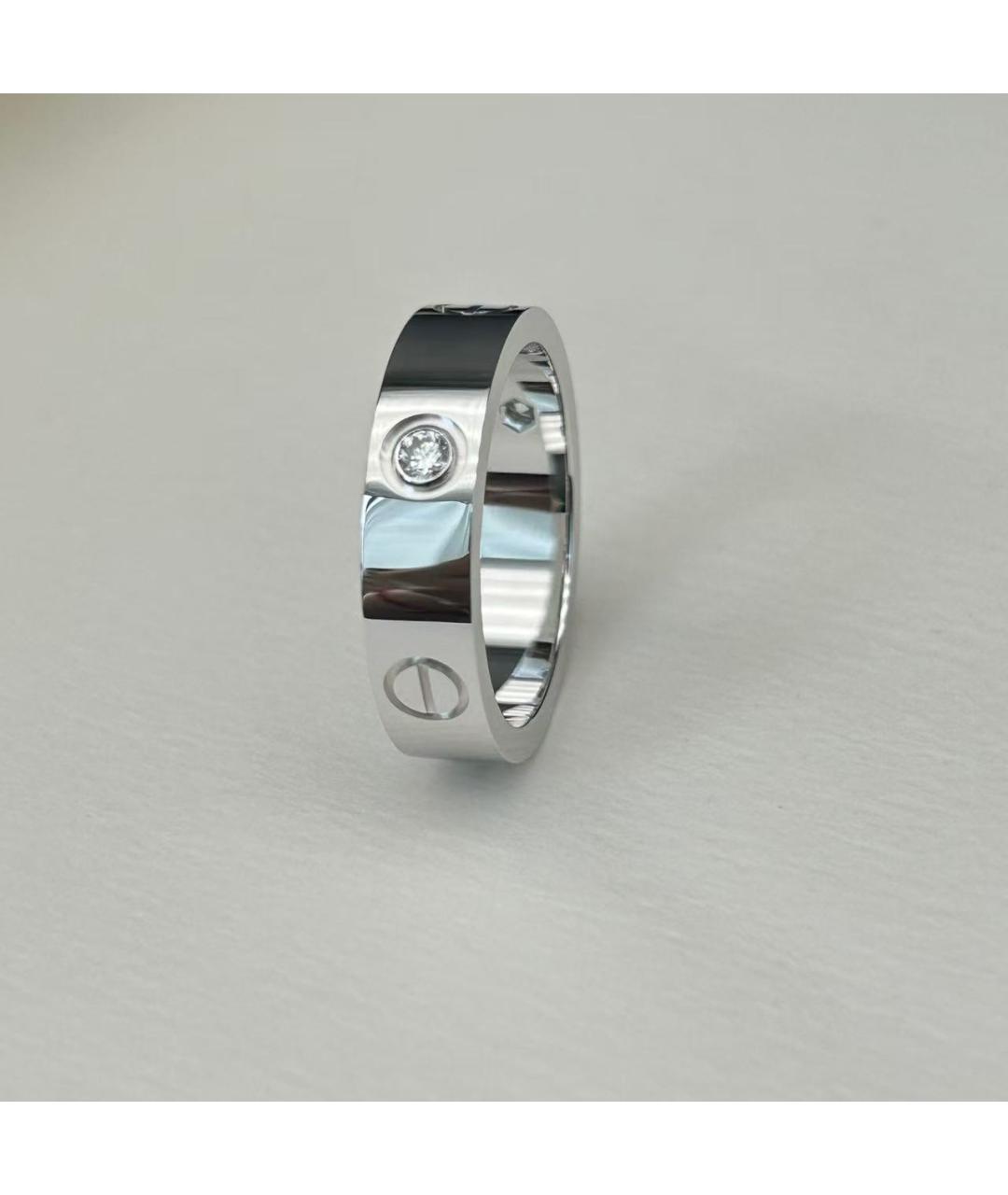 CARTIER Серебряное кольцо из белого золота, фото 3