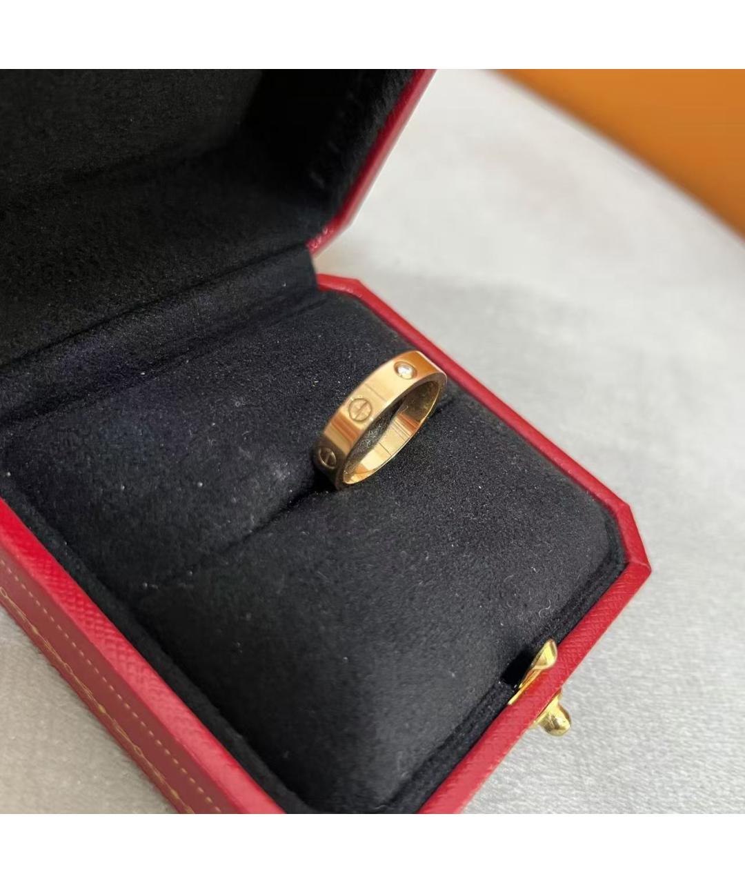 CARTIER Золотое кольцо из розового золота, фото 4
