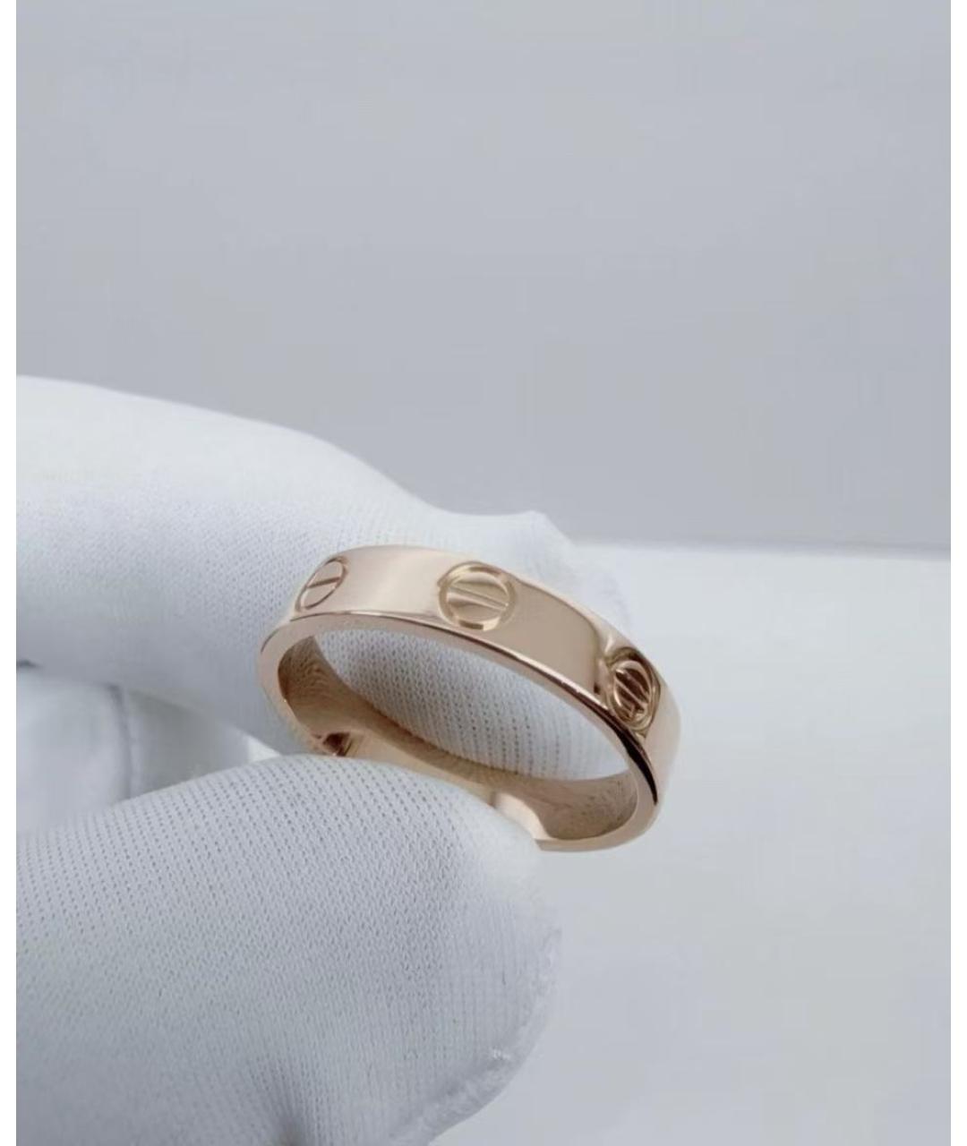 CARTIER Золотое кольцо из розового золота, фото 3