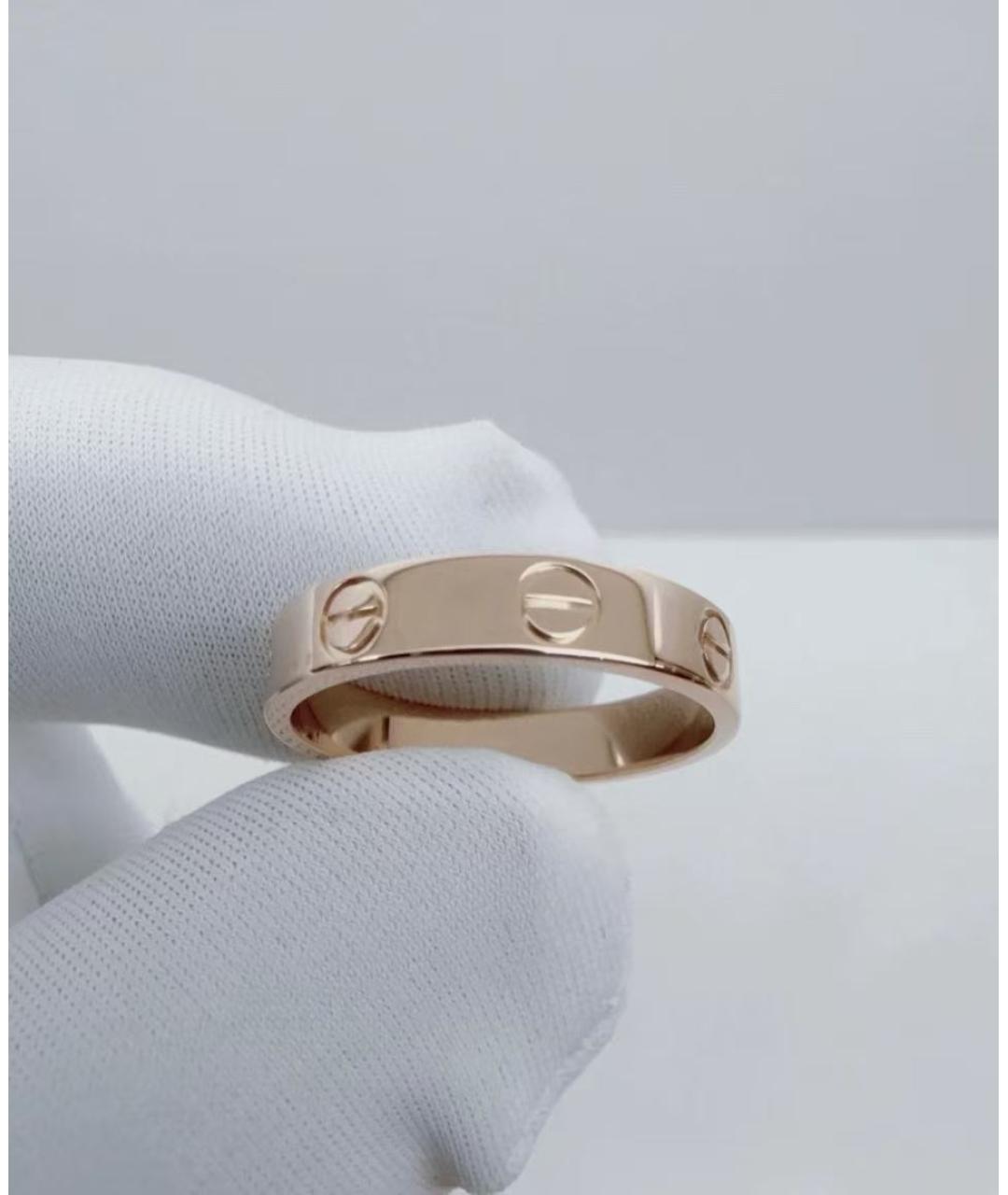 CARTIER Золотое кольцо из розового золота, фото 4