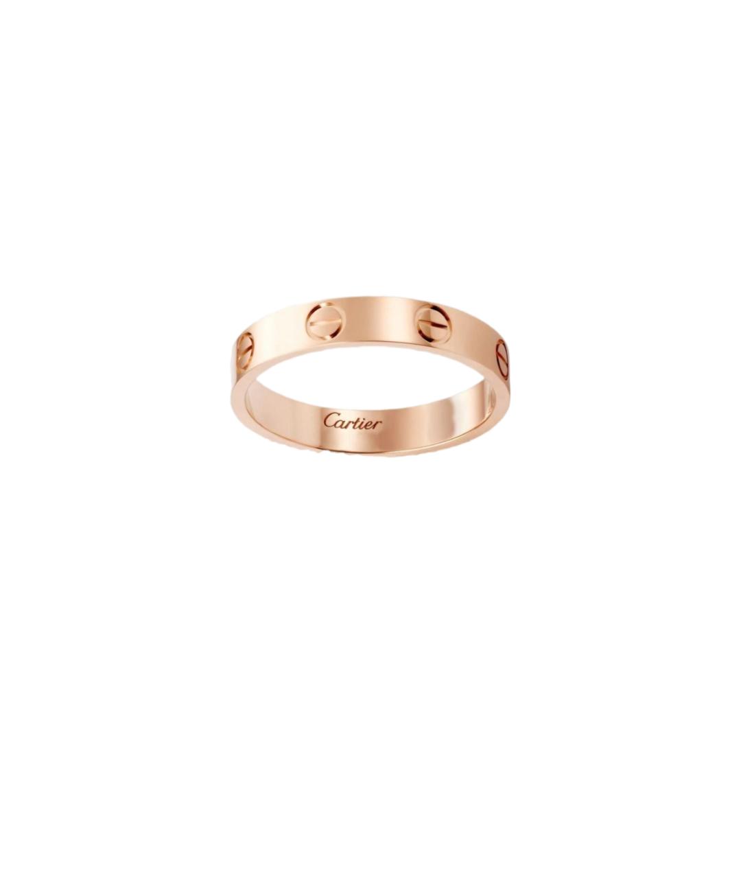 CARTIER Золотое кольцо из розового золота, фото 5