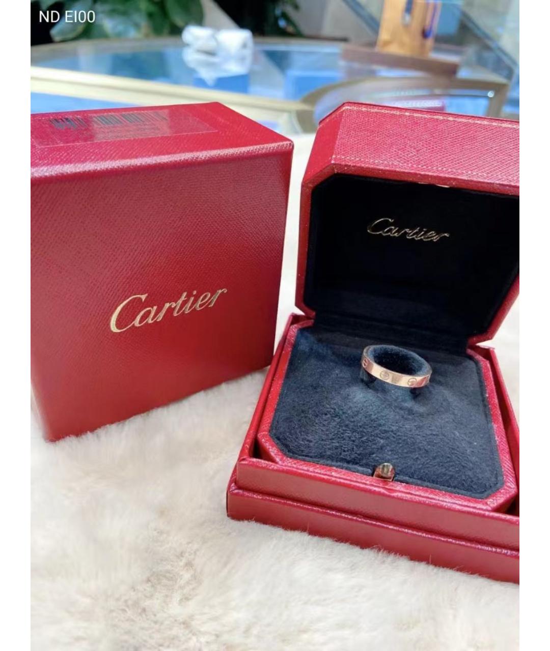 CARTIER Золотое кольцо из розового золота, фото 2