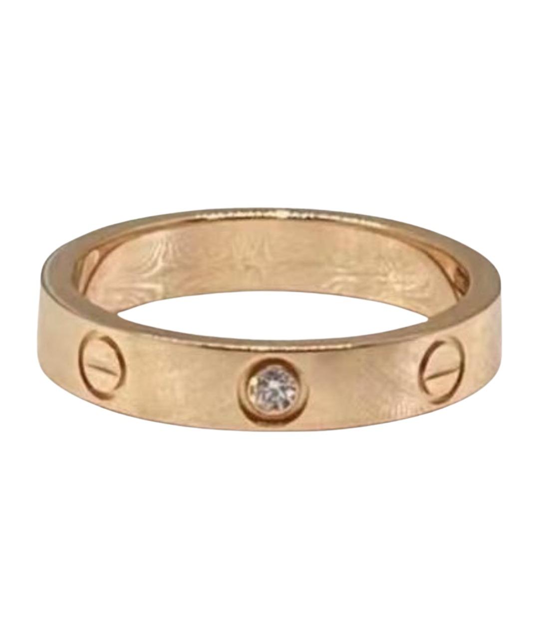 CARTIER Золотое кольцо из розового золота, фото 1