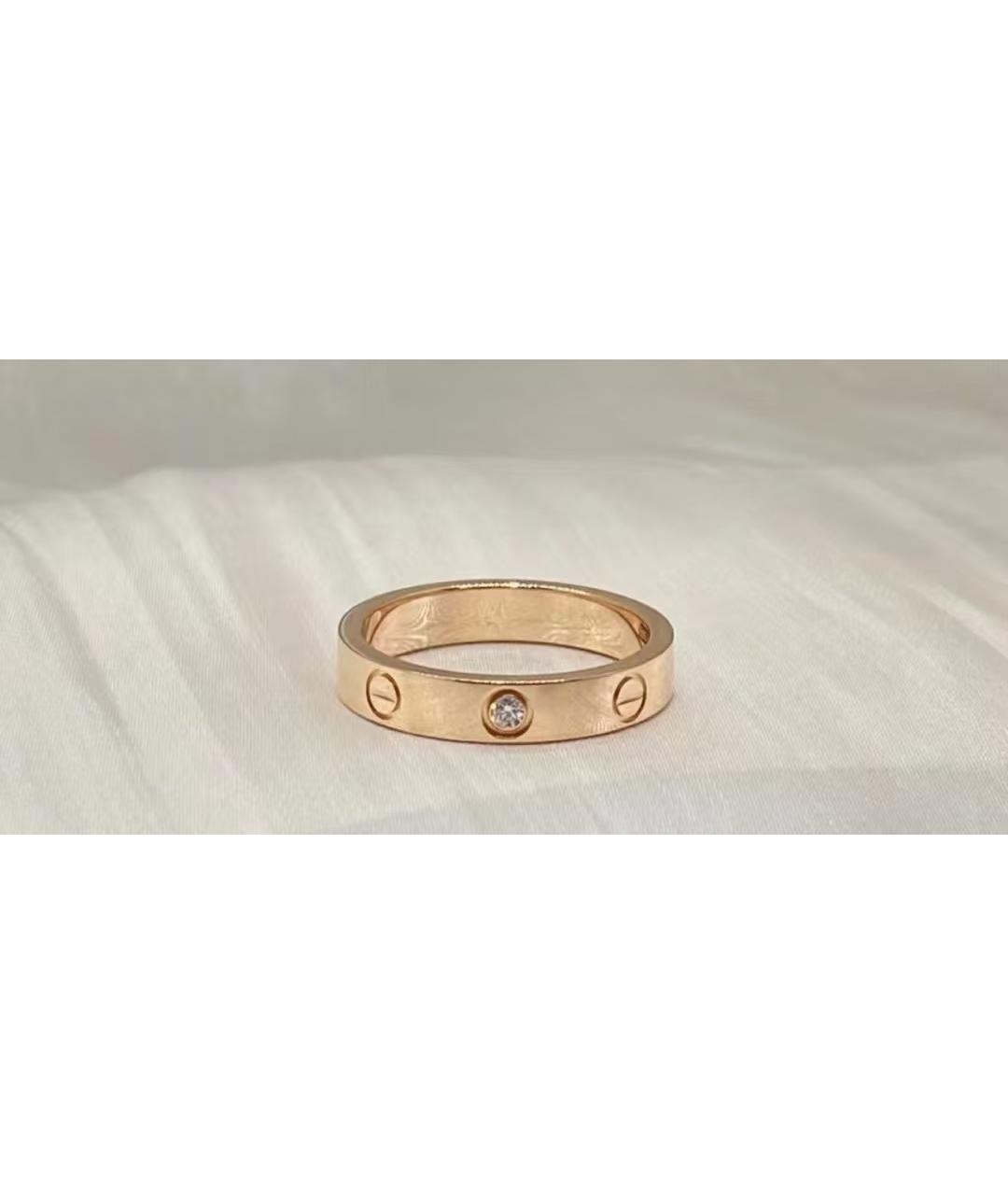 CARTIER Золотое кольцо из розового золота, фото 4