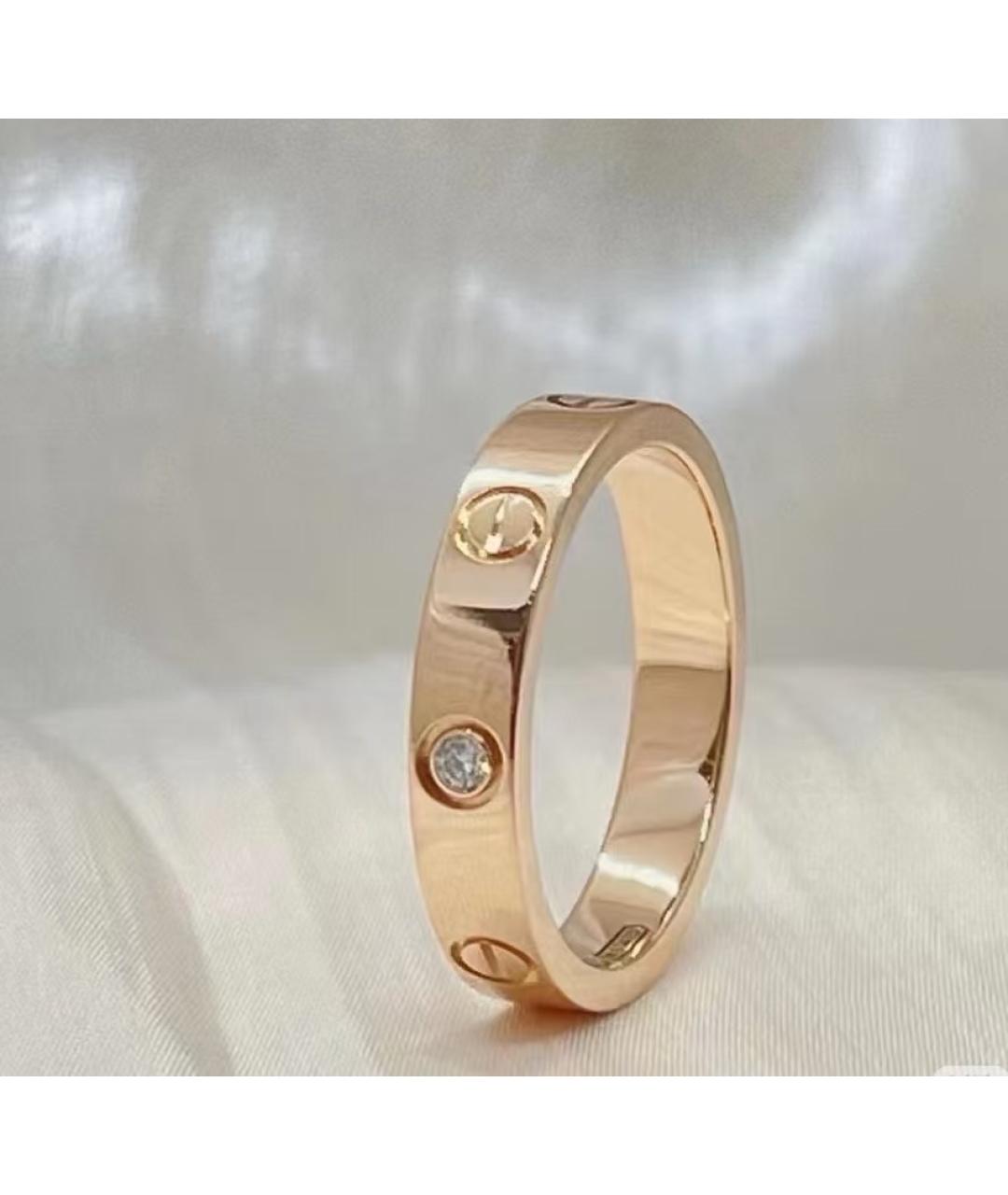 CARTIER Золотое кольцо из розового золота, фото 2