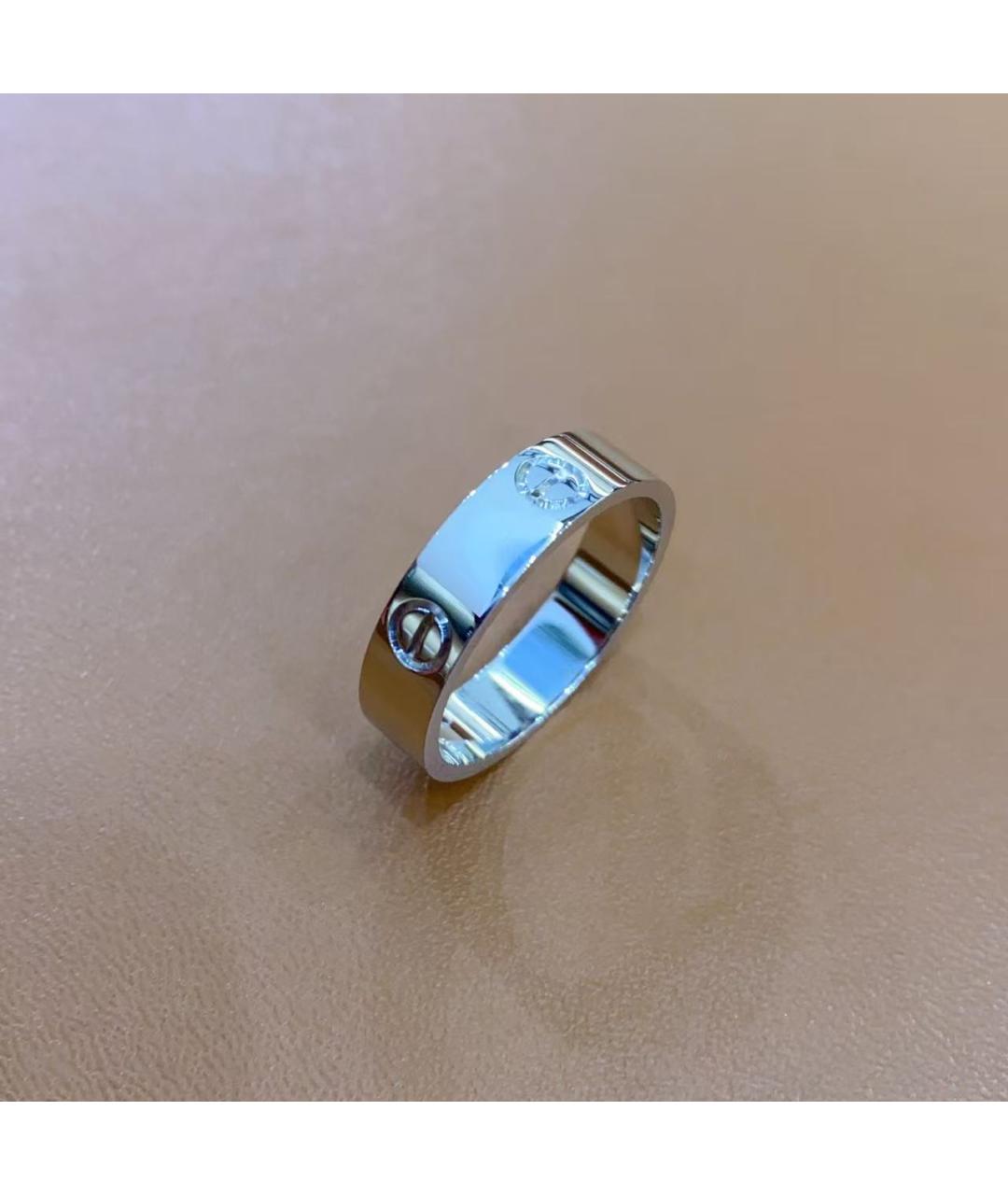CARTIER Серебряное кольцо из белого золота, фото 2