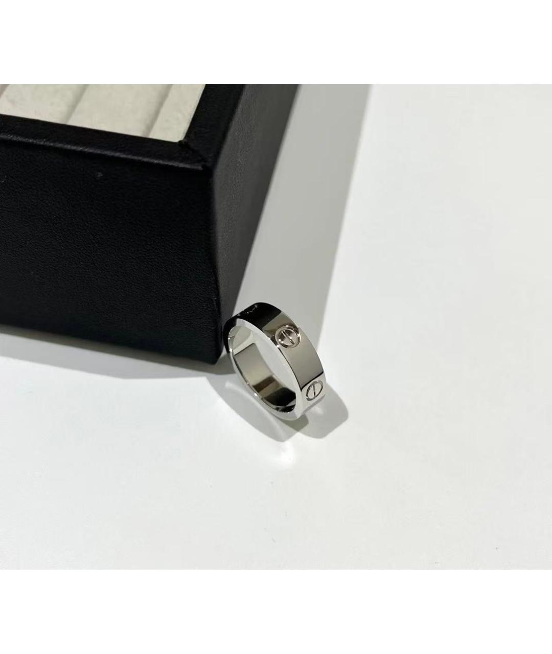 CARTIER Серебряное кольцо из белого золота, фото 4