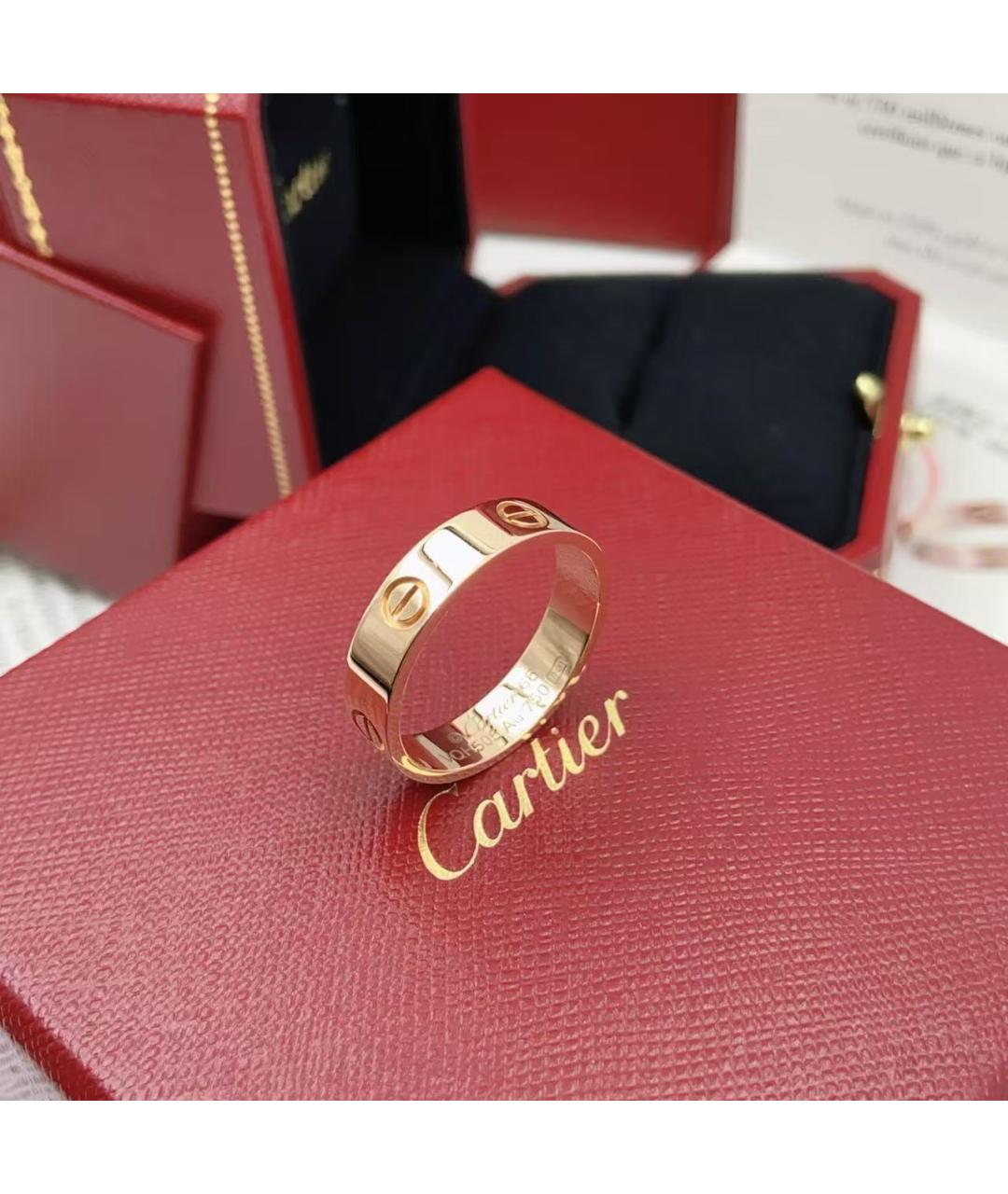 CARTIER Золотое кольцо из розового золота, фото 2