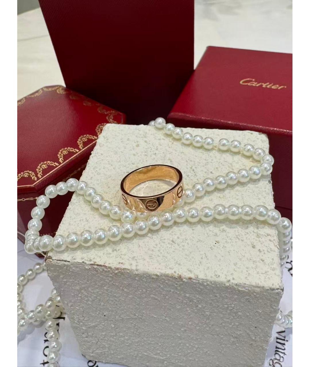 CARTIER Золотое кольцо из розового золота, фото 4
