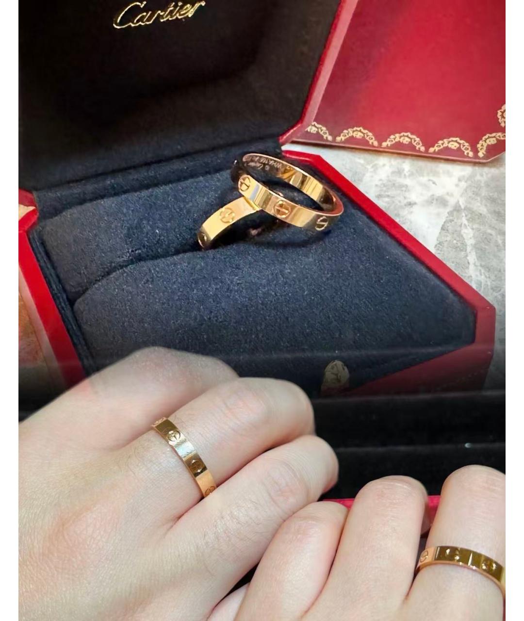 CARTIER Золотое кольцо из розового золота, фото 2