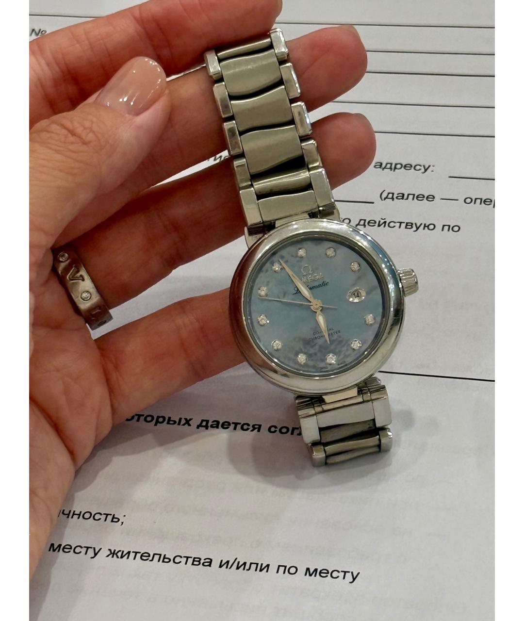 OMEGA Мульти часы из белого золота, фото 2