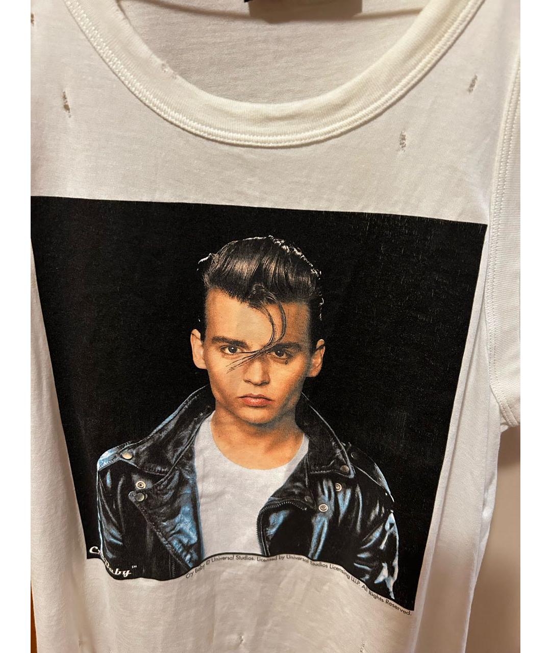 DOLCE&GABBANA Белая хлопковая майка, фото 3