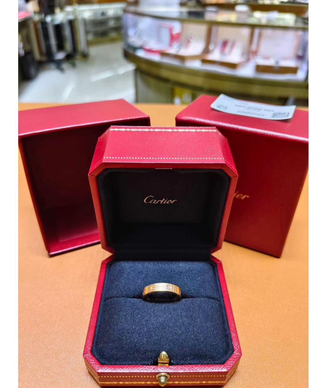 CARTIER Золотое кольцо из розового золота, фото 4