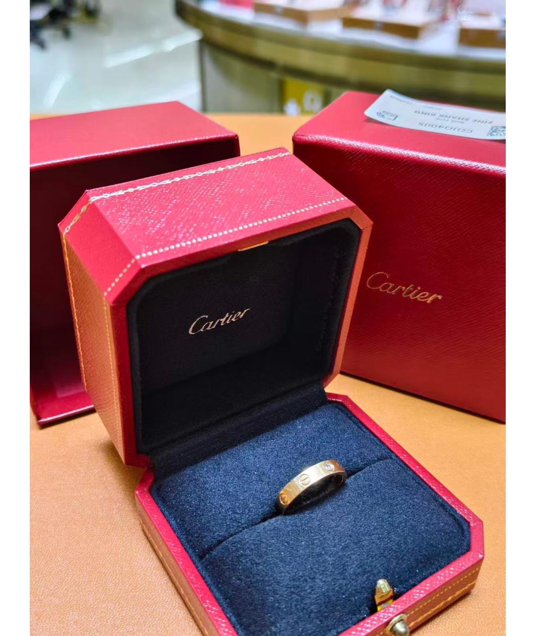 CARTIER Золотое кольцо из розового золота, фото 3